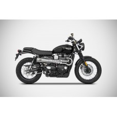 ZARD TIGER 70 HIGH MOUNT Exhaust for Triumph Street Scrambler